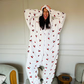 CHERRIES PATTERN ONESIE